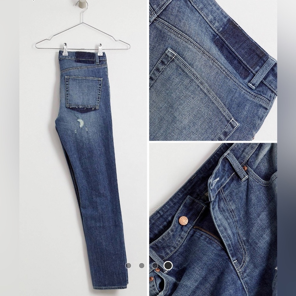 Asos Dark Denim Skinny Jeans